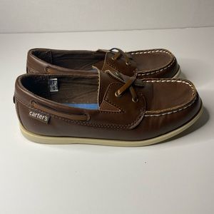 Boy’s brown Carter’s shoes size 2.0